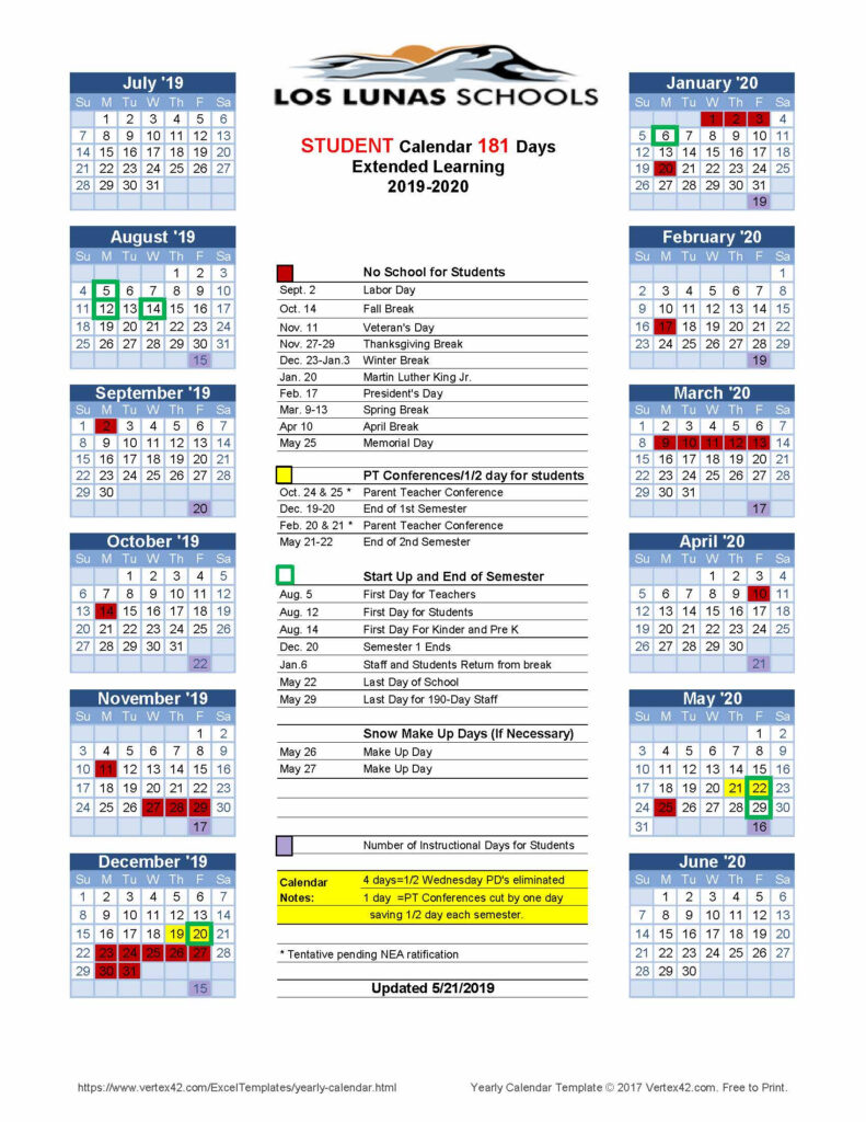 Albuquerque Public Schools Calendar 2020 2021 Printable Calendars 2021