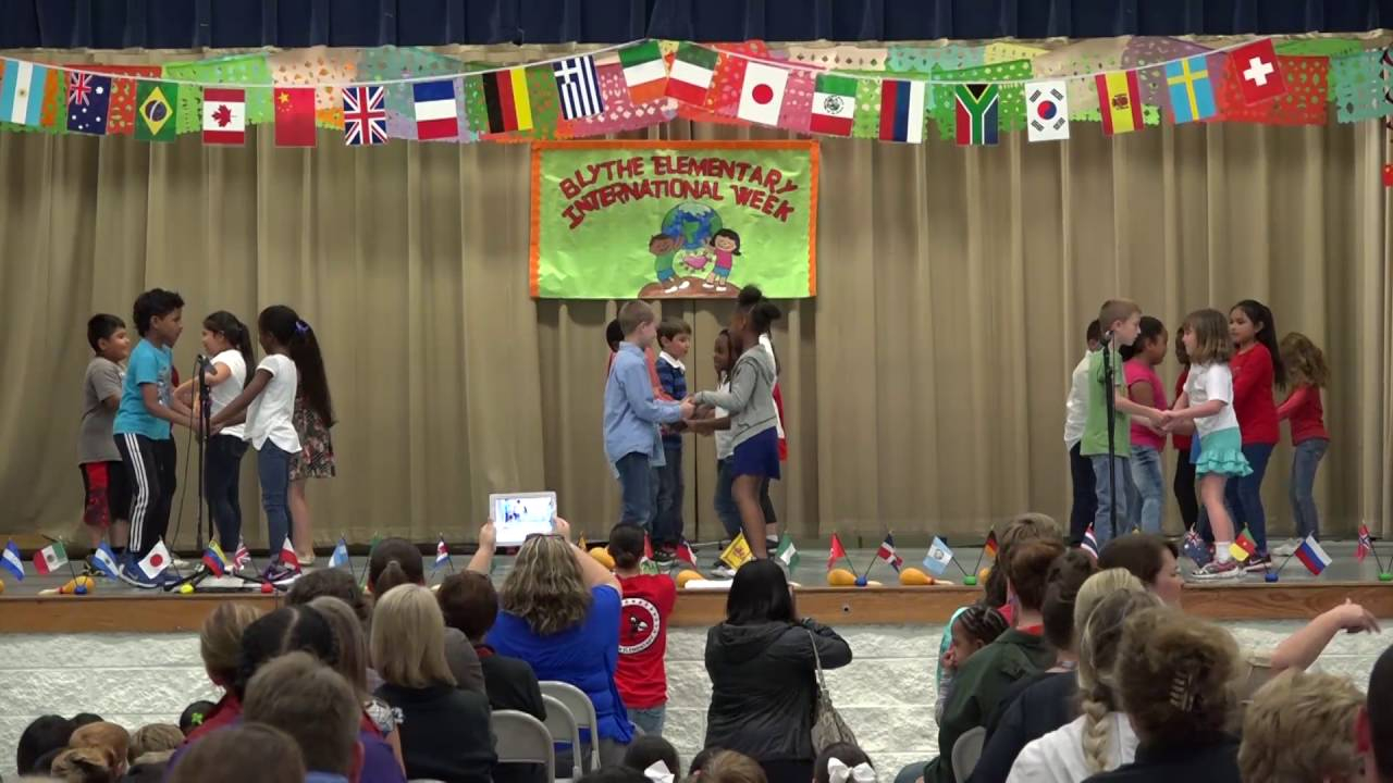 Blythe Elementary School International Festival 2016 YouTube