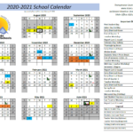 Brevard County School Calendar 2020 2021 Printable Calendars 2021
