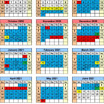 Cabarrus County Schools Calendar 2021 Calendar Page