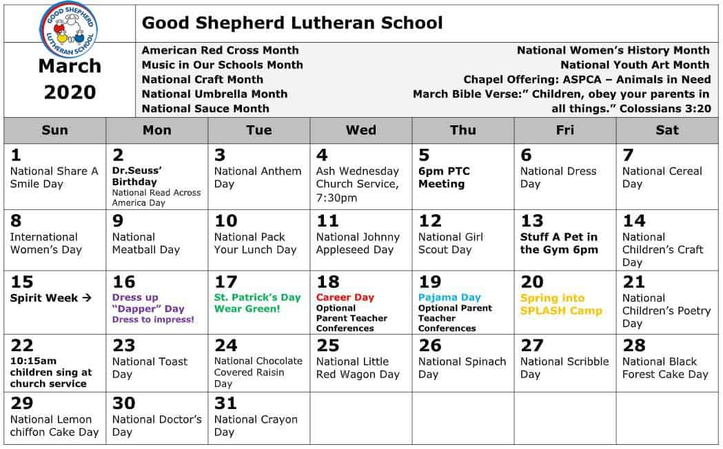 Shepherd Elementary School Calendar 2022