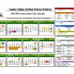Castro Valley Unified School District Calendars Castro Valley CA