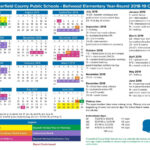 Chesterfield County Public Schools 2020 2021 Calendar Printable
