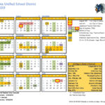 City Of Merced School District Calendar Printable Calendar 2020 2021