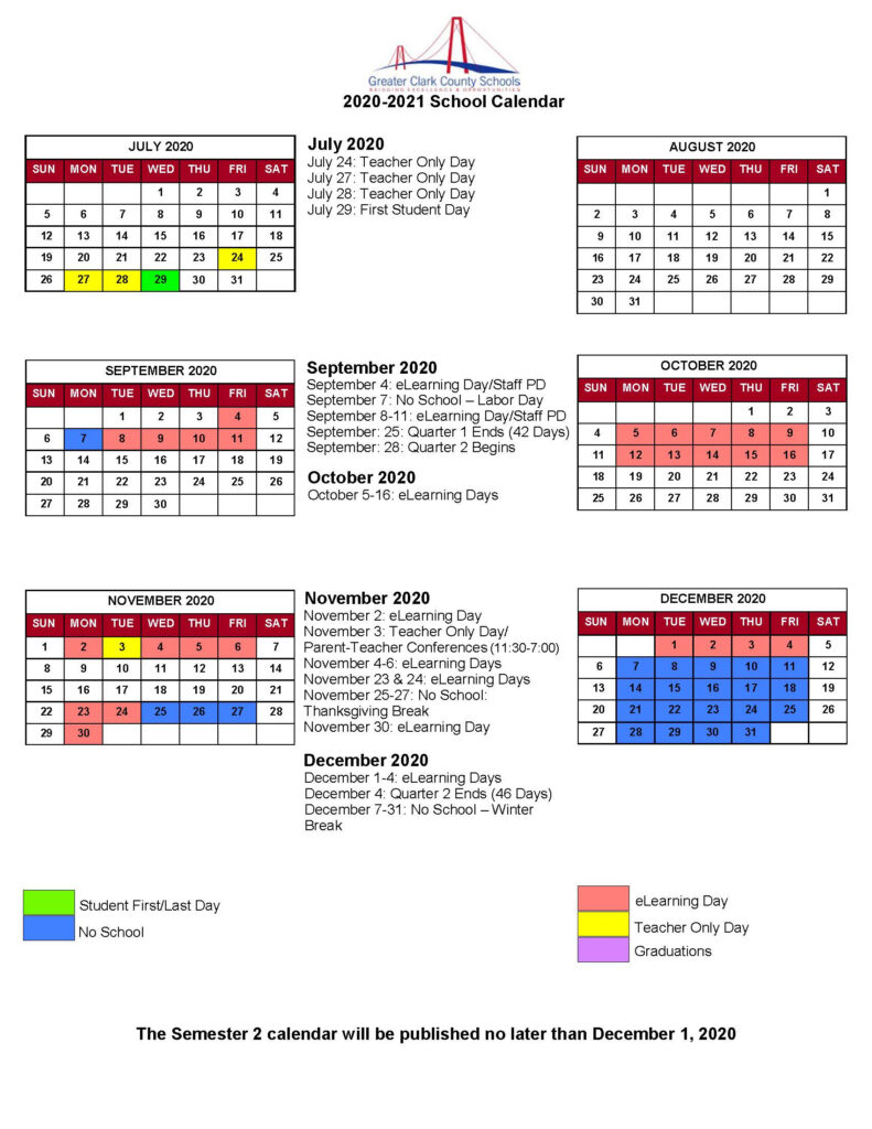 Clarke County School Calendar 2020 2021 Printable Calendars 2021