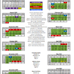 District Calendar 2020 2021 Fourth Grade Community Elementary School