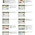 Durham Co Schools Traditional Calendar Printable Calendar 2020 2021