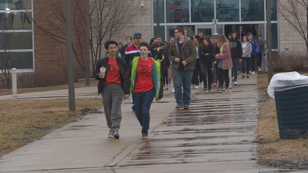 East Lansing Students Hold Walkout For Gun Reform