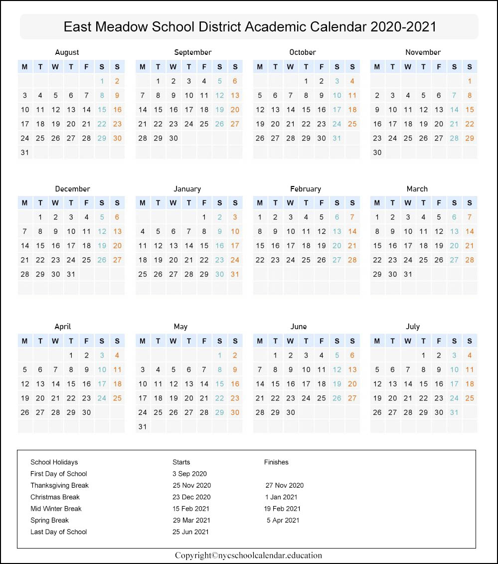 Longwood School District Calendar 2022