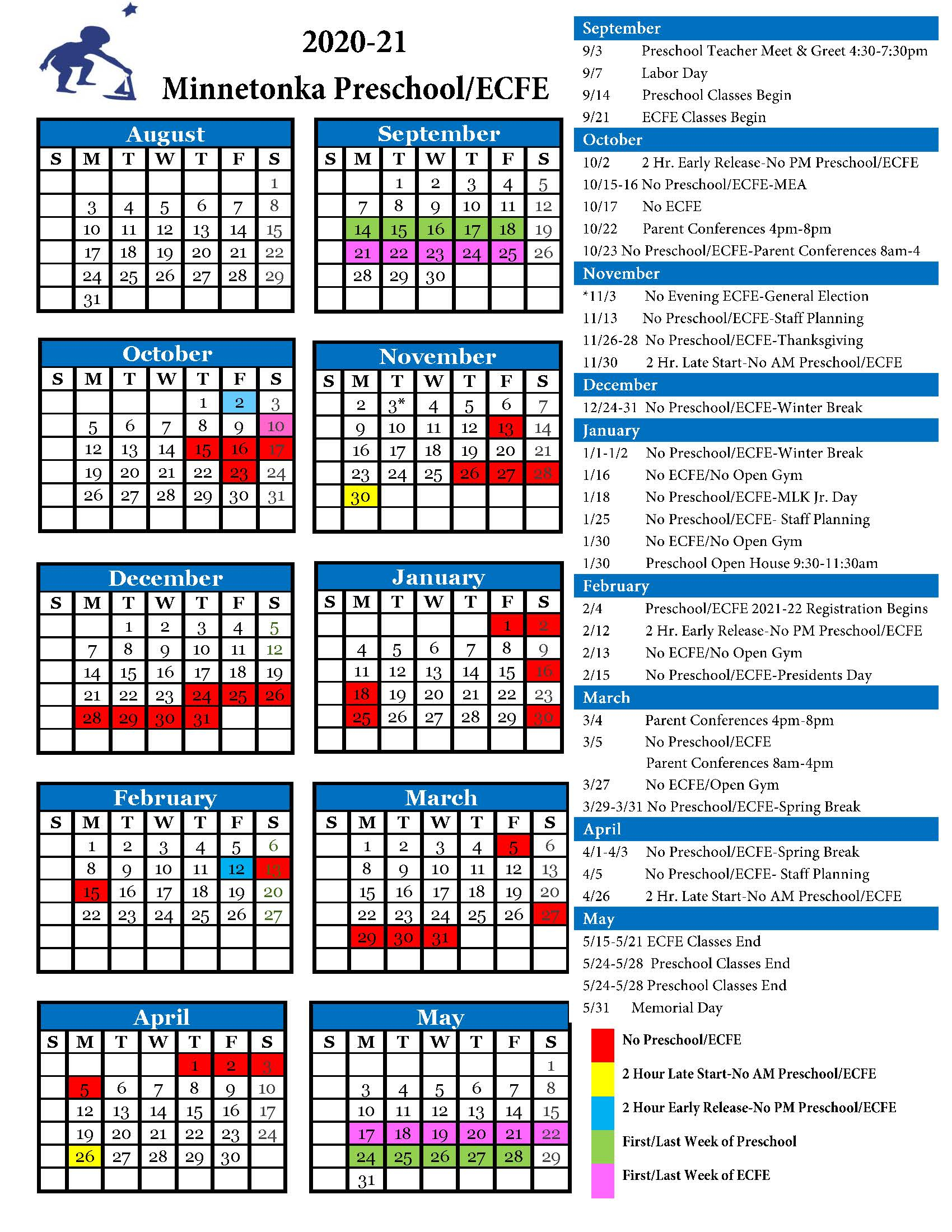 Public Schools Calendar 2023