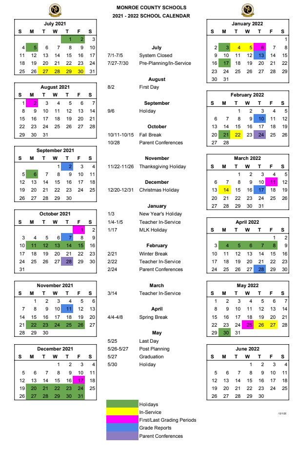 Forsyth County School Calendar 2022 19 2023