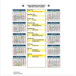 Fremont Unified School District Calendar 2020 2021 Printable