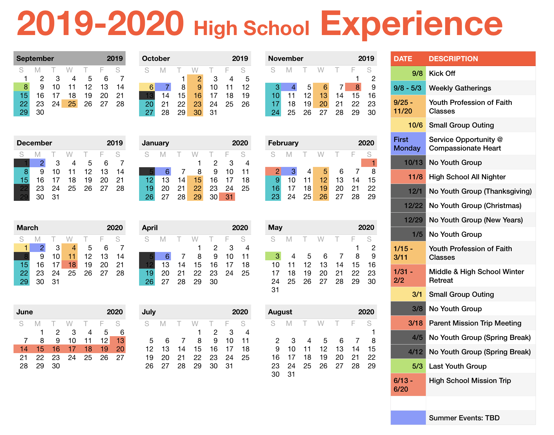 Proctor High School Calendar 2023 - Schoolcalendars.net