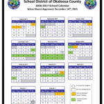 Impressive School Calendar Okaloosa County School Calendar Calendar