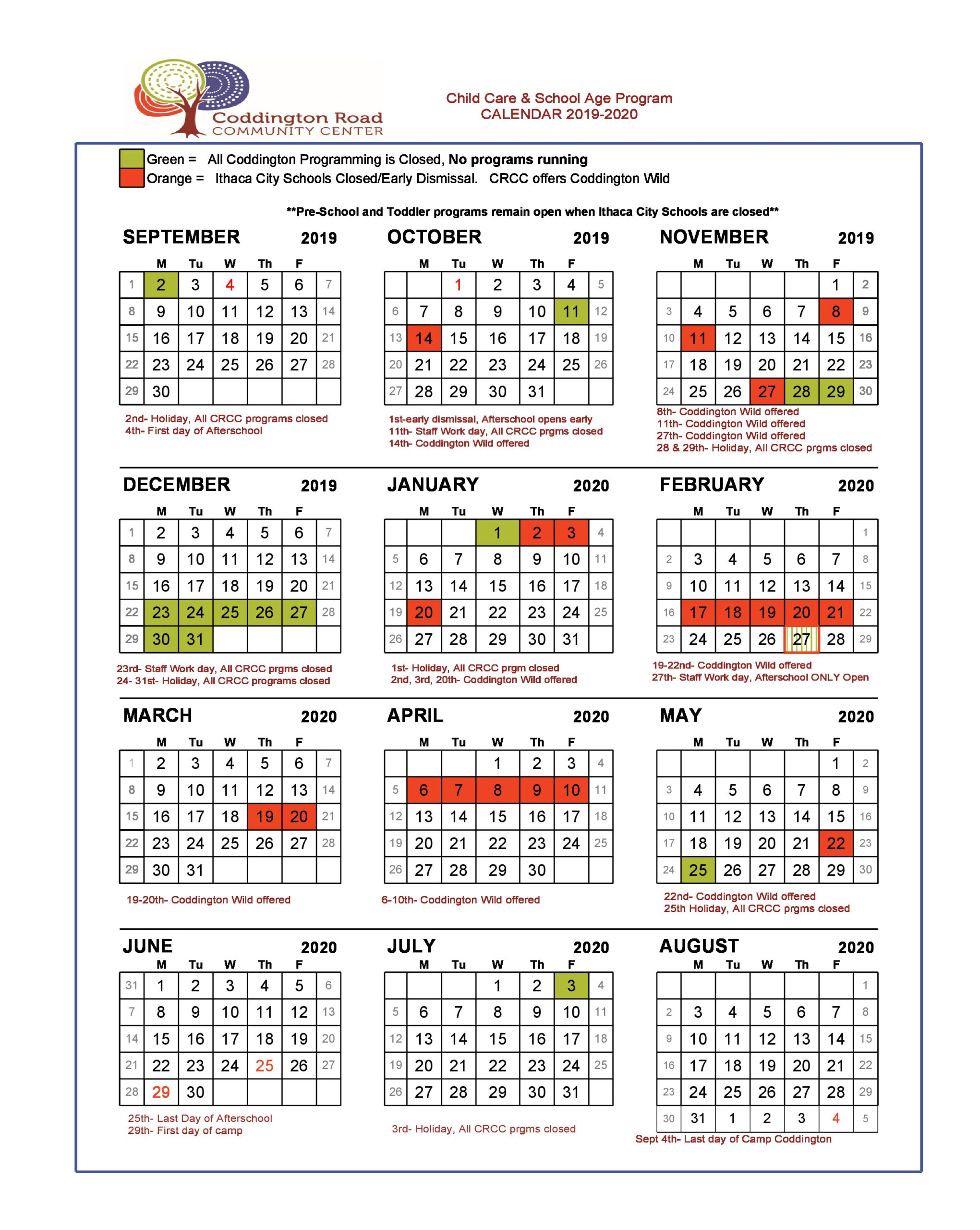 Ithaca School District Calendar 2024