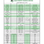 Lake County Schools Calendars Tennessee