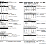 Lakeland Calendar Tom Thumb Preschool