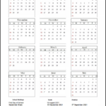 Los Angeles Unified School District Calendar 2021 2022 With Holidays