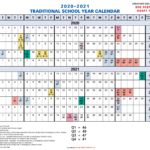 Montgomery 2020 County Public School Calendar PDF County School