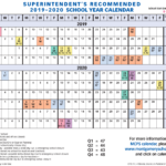 Montgomery County Public Schools Calendar 2019 School Calendar