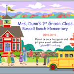 Mrs Dunn s 1 Grade Class Russell Ranch Elementary St