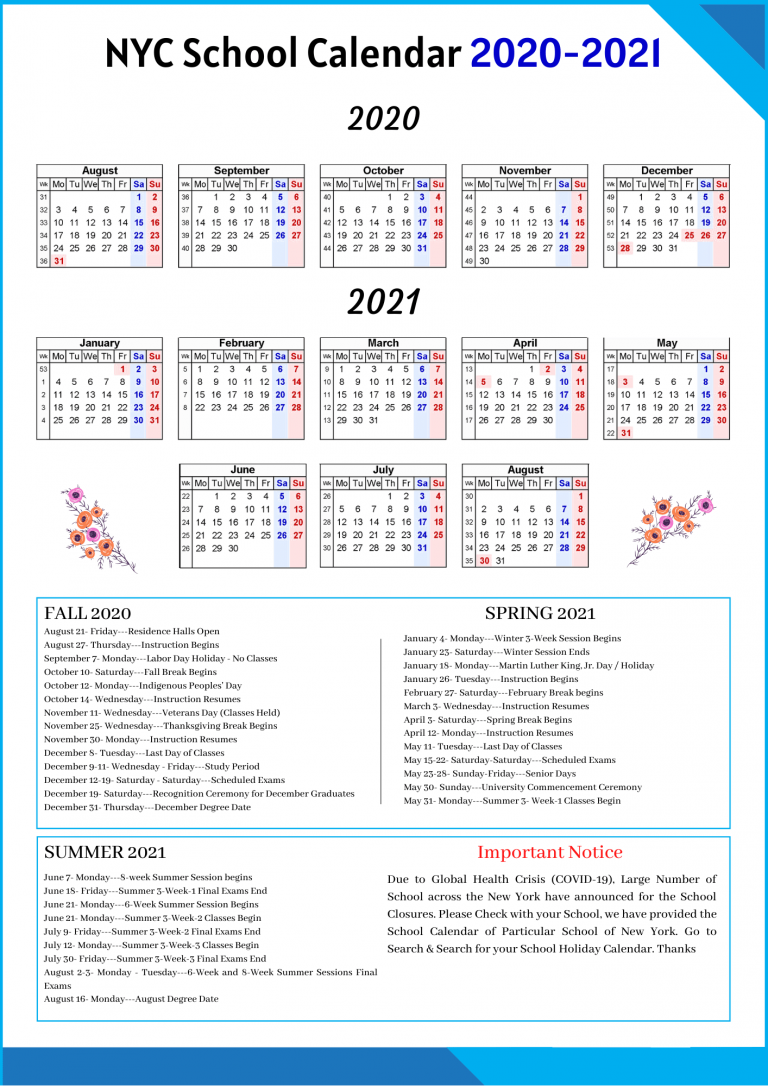 Nyc High School Calendar 2023 Schoolcalendars