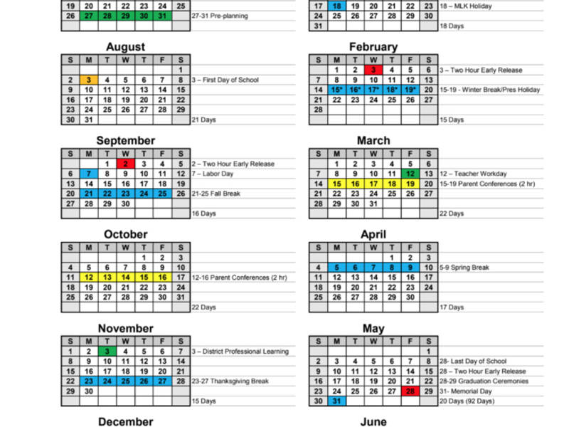 Paulding Approves Calendars For 2019 2020 2020 2021 School Years 