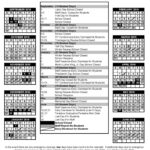 School Year Calendar Our District Howell Township Public Schools