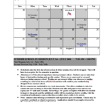 Summer School Calendar And Sign Up Counseling Liberty High School