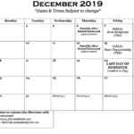 View Calendar Veterans High School