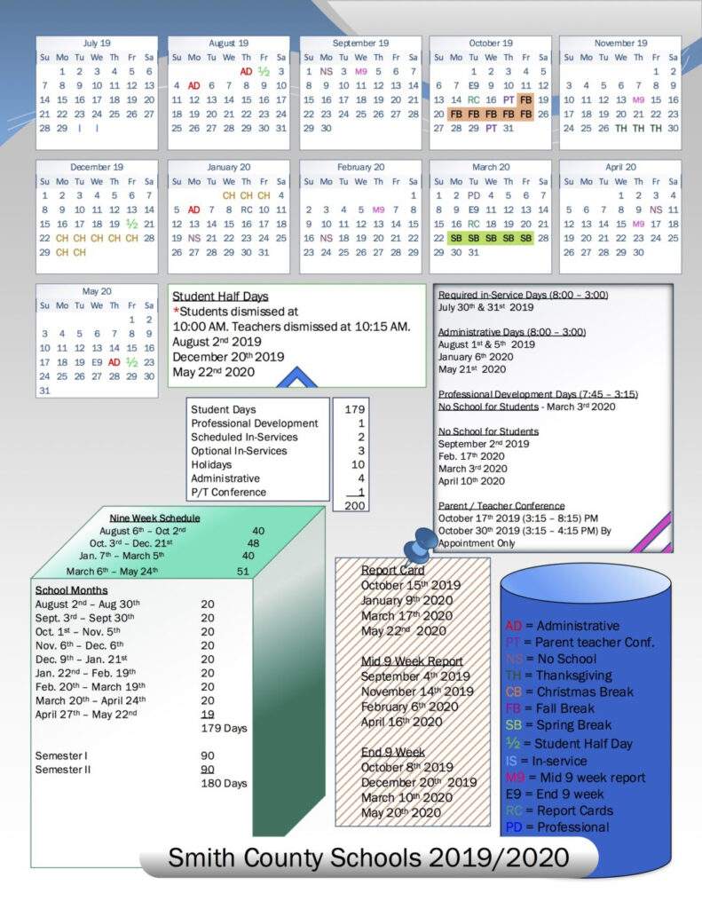 Wilson County Tennessee School Calendar Printable Calendar 2021 2022