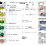 2016 2017 District Calendar Bedford City School District Bedford OH