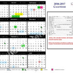 2016 2017 District Calendar Colonial School District Plymouth