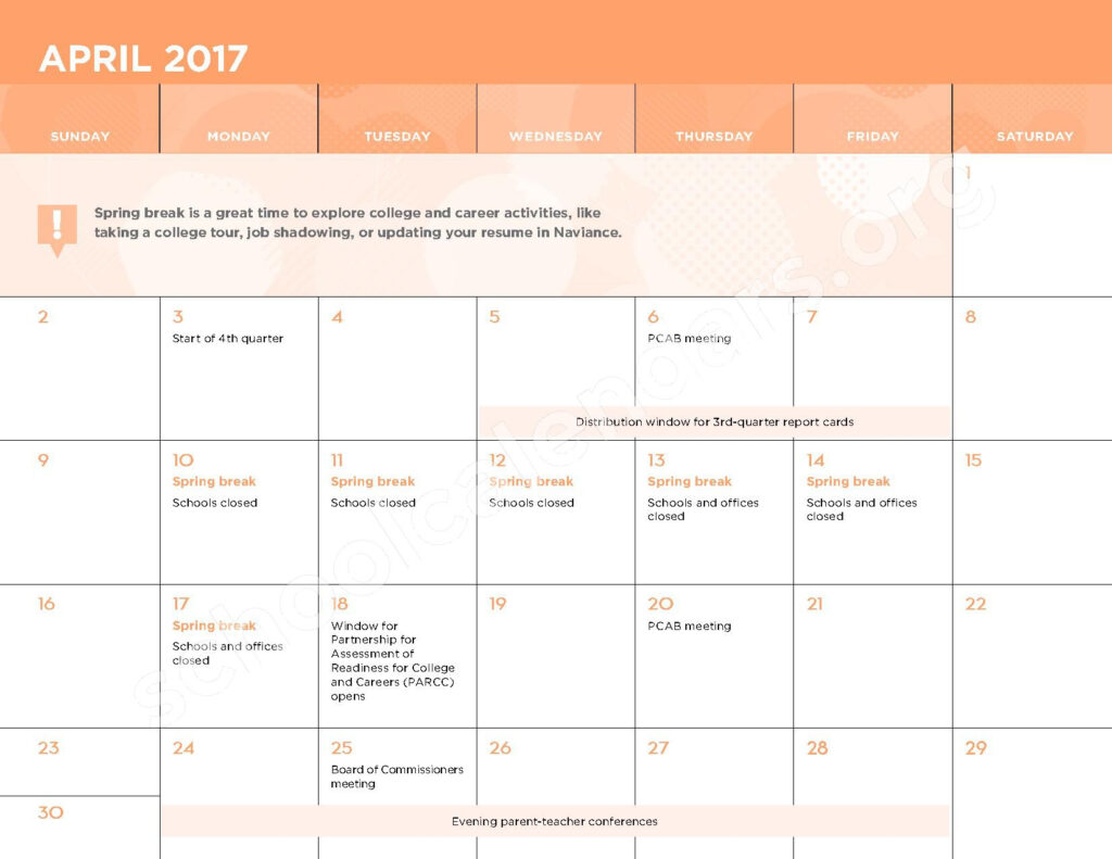 2016 2017 School Calendar Baltimore City Public Schools Baltimore MD