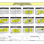 2016 2017 School Calendar Watertown Unified School District