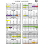 2016 2017 School Calendar Waukegan Community Unit School District
