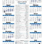 2017 2018 District Calendar Cleveland County Schools Shelby NC