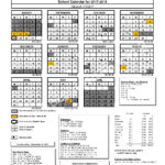 2017 2018 District Calendar Kimball Public School District