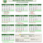 2017 2018 District Calendar Westwood Public Schools Westwood MA
