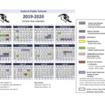 2019 2020 Updated School Year Calendar Auburn Public Schools