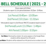 2021 2022 Bell Schedule Easley High School