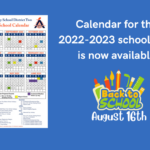 2022 2023 District Calendar Belton Elementary School