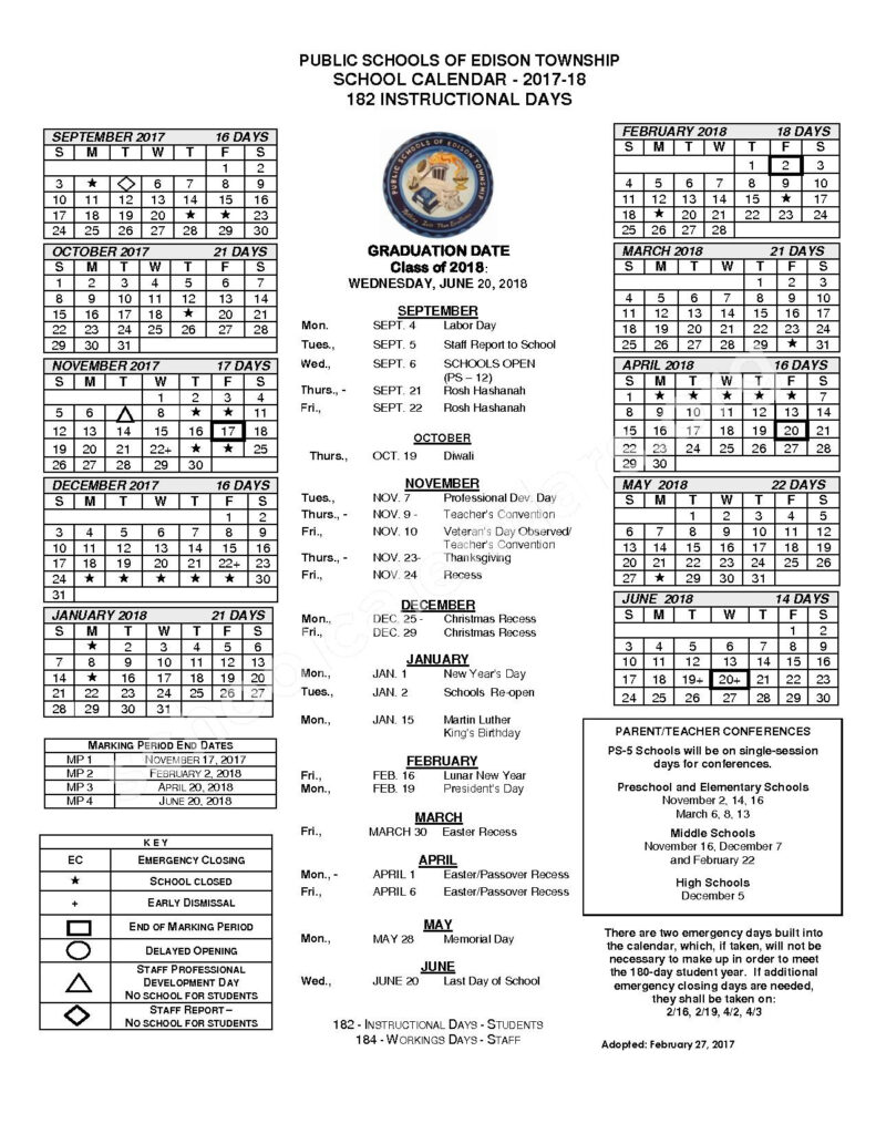 2022 Edison School Calendar May Calendar 2022
