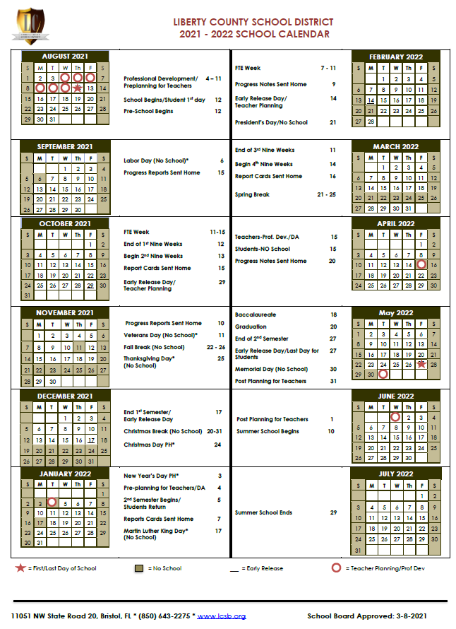 Academic Calendar 2022 2023 Osceola County Florida December 2022 Calendar