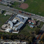 Aerial Photograph Casa Grande High School Petaluma Sonoma County