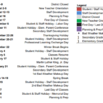 Akins High School School District Instructional Calendar Austin Isd