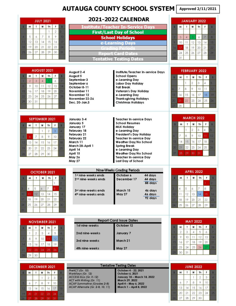 Alachua County Schools Calendar 2022 23 January Calendar 2022