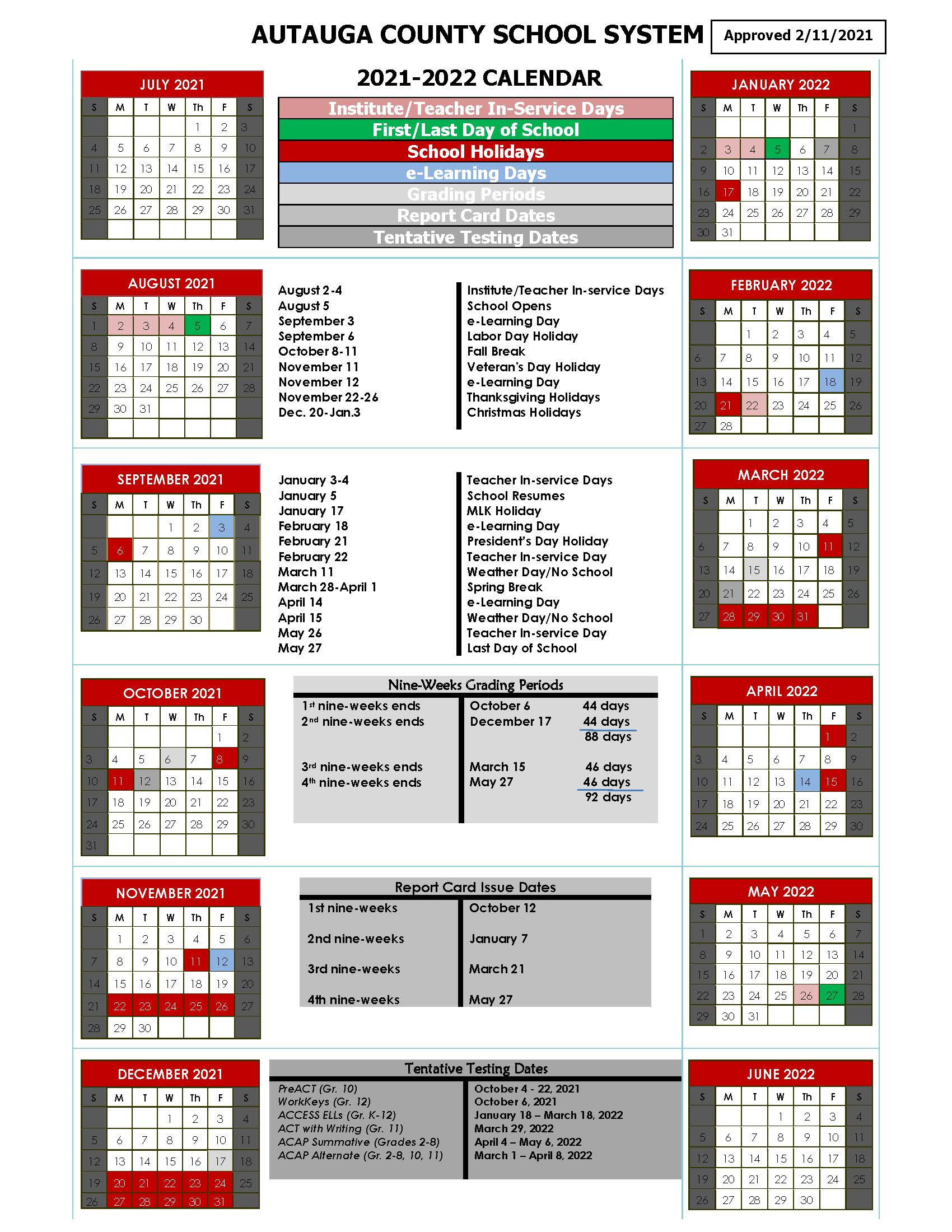 Alachua County Public School Calendar 2023