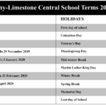 Allegany Limestone Central School District Calendar 2021 2022
