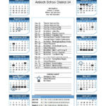 Antioch School District 34 Calendars Antioch IL